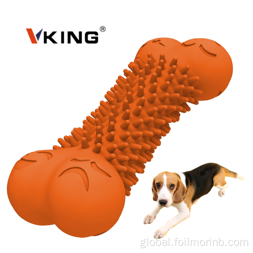 Puppy Chew Bones Orange Pet Supplies Interactive Dog Chew Toys Manufactory